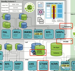 Oracle 18c体系架构图创作之路 设计者说 精品海报大放送 数据库 Enmotech的博客 CSDN博客
